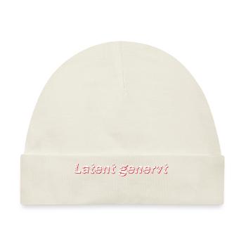 Latent genervt - Baby Premium Organic Mütze - Naturweiß - Vorne