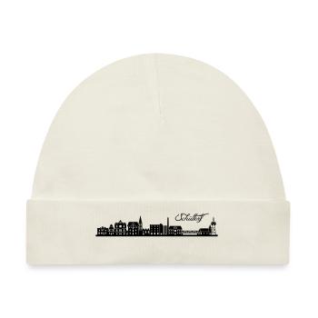 Schüttorfer Skyline - Baby Premium Organic Mütze - Naturweiß - Vorne