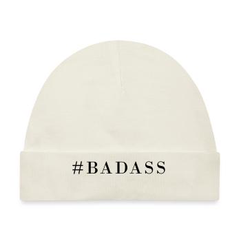 Raute Badass - Baby Premium Organic Mütze - Naturweiß - Vorne