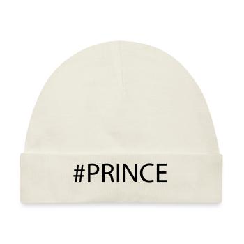 Prince - Baby Premium Organic Mütze - Naturweiß - Vorne