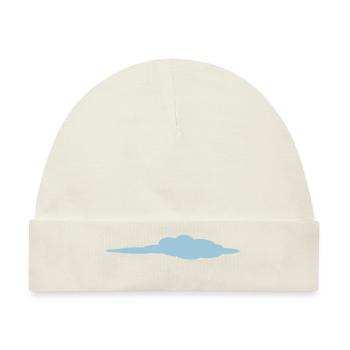 Wolke - Baby Premium Organic Mütze - Naturweiß - Vorne