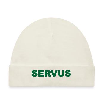 Servus - Baby Premium Organic Mütze - Naturweiß - Vorne