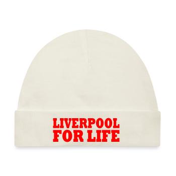 Liverpool - Baby Premium Organic Mütze - Naturweiß - Vorne
