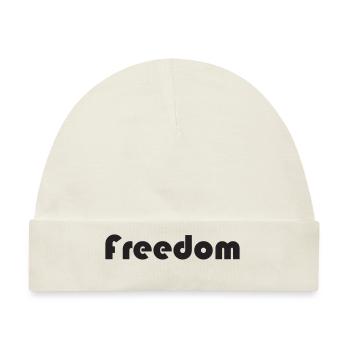 Freedom - Baby Premium Organic Mütze - Naturweiß - Vorne