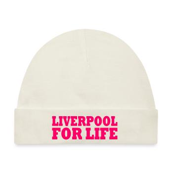 Liverpool - Baby Premium Organic Mütze - Naturweiß - Vorne