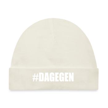 Dagegen - Baby Premium Organic Mütze - Naturweiß - Vorne