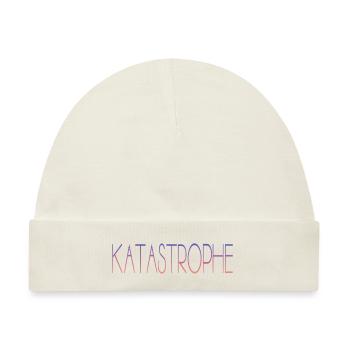 Katastrophe - Baby Premium Organic Mütze - Naturweiß - Vorne