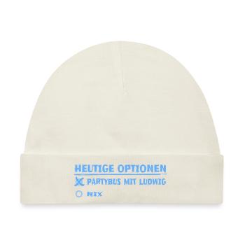 ludwig - Baby Premium Organic Mütze - Naturweiß - Vorne