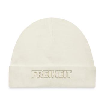 Freiheit - Baby Premium Organic Mütze - Naturweiß - Vorne