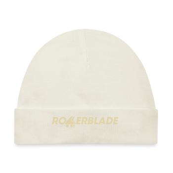 rollerblade logo hell - Baby Premium Organic Mütze - Naturweiß - Vorne