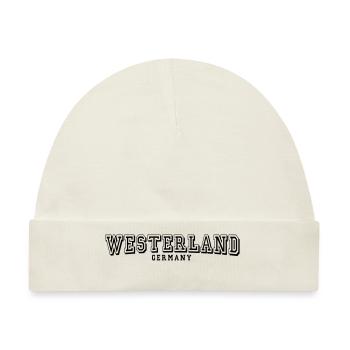 Westerland - Baby Premium Organic Mütze - Naturweiß - Vorne