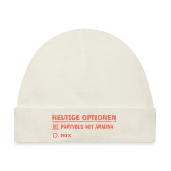 Party armina - Baby Premium Organic Mütze - Naturweiß - Vorne