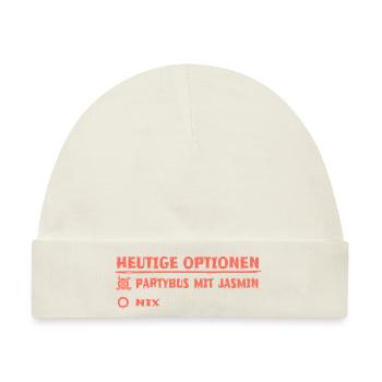 Partybus jasmin - Baby Premium Organic Mütze - Naturweiß - Vorne