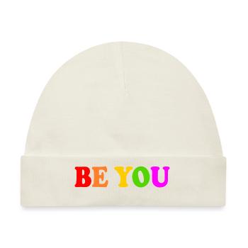 Be you - Baby Premium Organic Mütze - Naturweiß - Vorne
