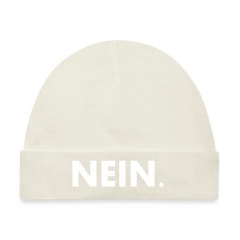 Nein - Baby Premium Organic Mütze - Naturweiß - Vorne