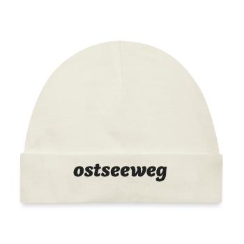 Ostseeweg - Beweg Dein Leben - Baby Premium Organic Mütze - Naturweiß - Vorne