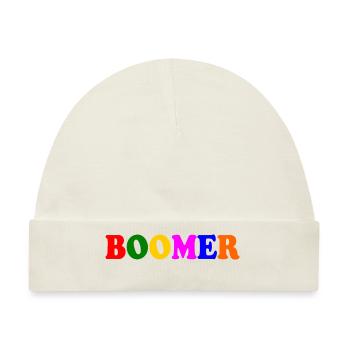 Boomer - Baby Premium Organic Mütze - Naturweiß - Vorne