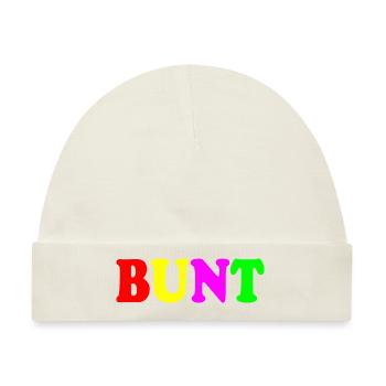 Bunt - Baby Premium Organic Mütze - Naturweiß - Vorne