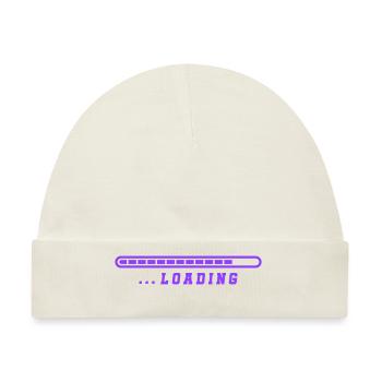 loading - Baby Premium Organic Mütze - Naturweiß - Vorne