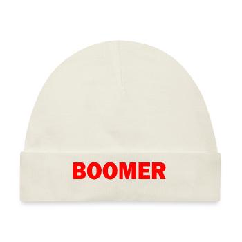 Boomer - Baby Premium Organic Mütze - Naturweiß - Vorne