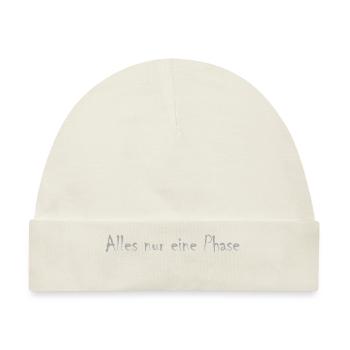 Alles nur eine Phase - Baby Premium Organic Mütze - Naturweiß - Vorne