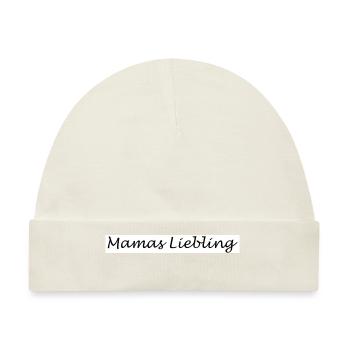 Mamas Liebling - Baby Premium Organic Mütze - Naturweiß - Vorne