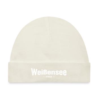 Weissensee Ostberlin - Baby Premium Organic Mütze - Naturweiß - Vorne