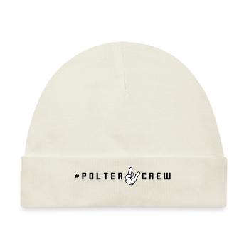 Polter Crew Polterabend - Baby Premium Organic Mütze - Naturweiß - Vorne