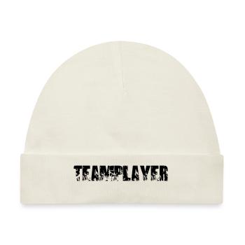 teamplayer - Baby Premium Organic Mütze - Naturweiß - Vorne