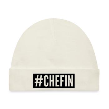 Chefin - Baby Premium Organic Mütze - Naturweiß - Vorne