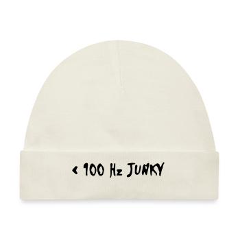 rzhw_100hz-junky - Baby Premium Organic Mütze - Naturweiß - Vorne