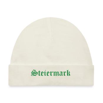 Steiermark - Baby Premium Organic Mütze - Naturweiß - Vorne