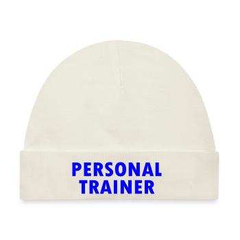 Personal trainer - Baby Premium Organic Mütze - Naturweiß - Vorne