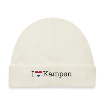 I love Kampen - Baby Premium Organic Mütze - Naturweiß - Vorne