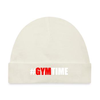 Gym - Baby Premium Organic Mütze - Naturweiß - Vorne