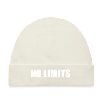 No limits - Baby Premium Organic Mütze - Naturweiß - Vorne