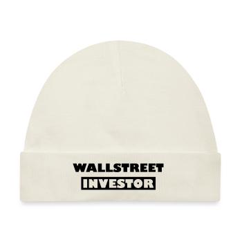 Der Wallstreet Investor - Baby Premium Organic Mütze - Naturweiß - Vorne