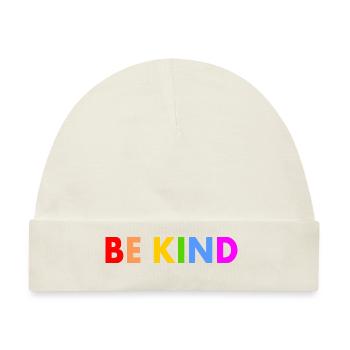 Be kind - Baby Premium Organic Mütze - Naturweiß - Vorne