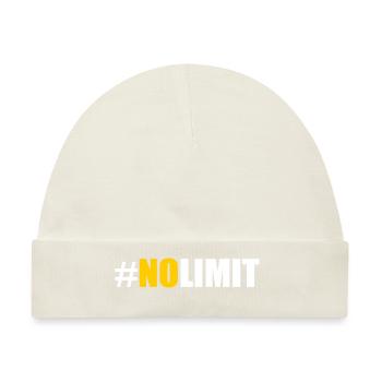 No limit - Baby Premium Organic Mütze - Naturweiß - Vorne