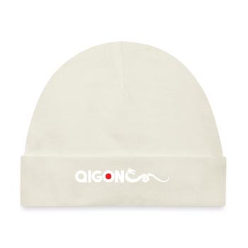 Qigong japan - Baby Premium Organic Mütze - Naturweiß - Vorne