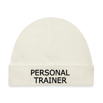 Personal trainer - Baby Premium Organic Mütze - Naturweiß - Vorne
