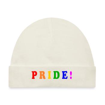 Pride - Baby Premium Organic Mütze - Naturweiß - Vorne