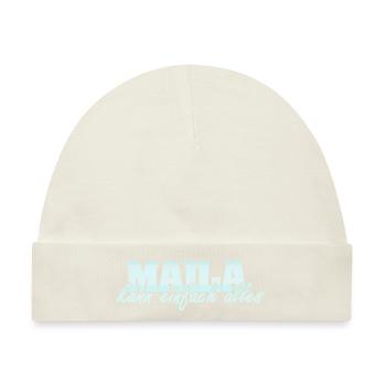 Motto für Maila Frau Spruch - Baby Premium Organic Mütze - Naturweiß - Vorne