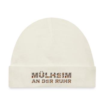 Mülheim an der Ruhr - Baby Premium Organic Mütze - Naturweiß - Vorne
