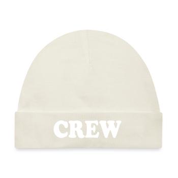 Crew - Baby Premium Organic Mütze - Naturweiß - Vorne