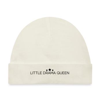 Little Drama Queen - Baby Premium Organic Mütze - Naturweiß - Vorne