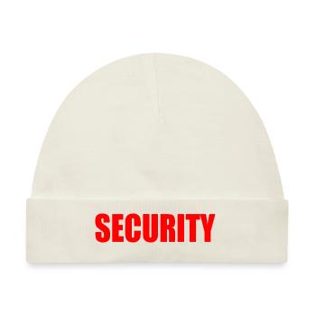 Security - Baby Premium Organic Mütze - Naturweiß - Vorne