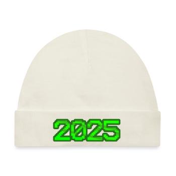 2025 - Baby Premium Organic Mütze - Naturweiß - Vorne