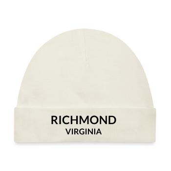Richmond Virginia USA - Baby Premium Organic Mütze - Naturweiß - Vorne