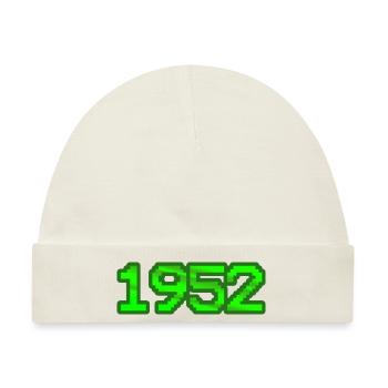 1952 - Baby Premium Organic Mütze - Naturweiß - Vorne